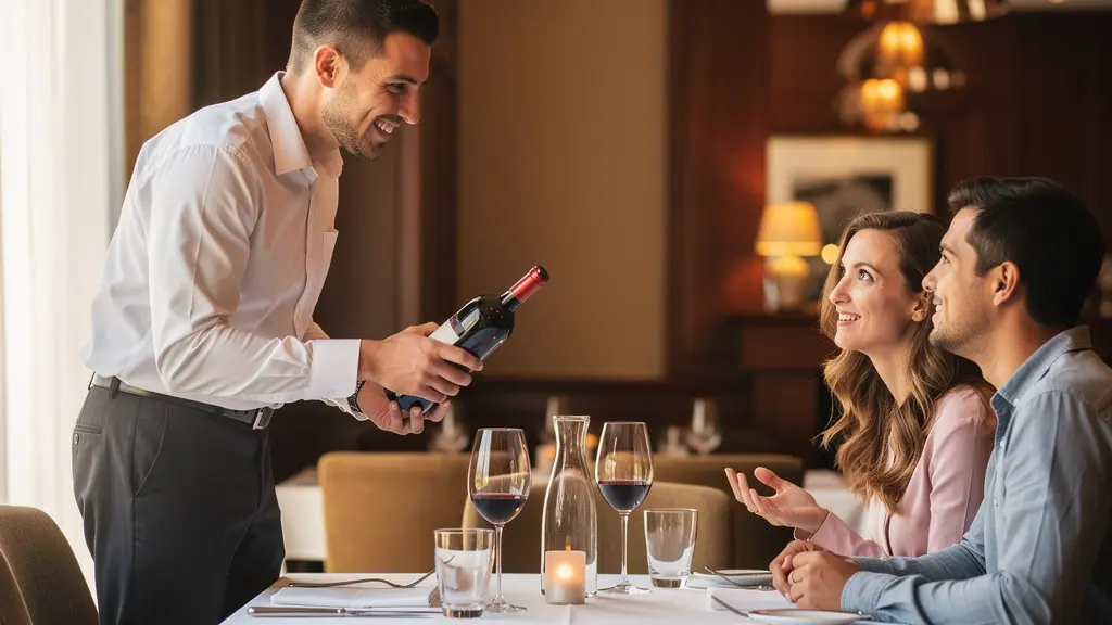 Salle de restaurant gastronomique avec service raffiné et ambiance intimiste