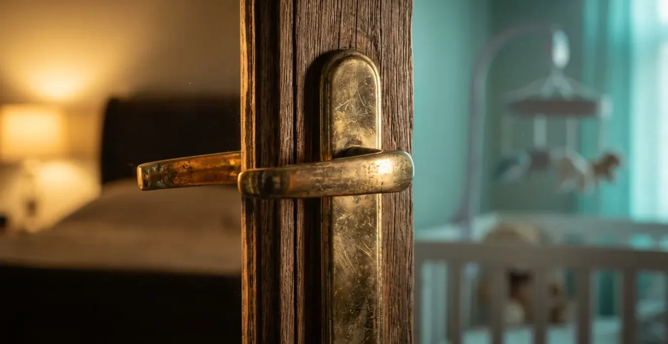 Intérieur d'appartement de vacances montrant la séparation entre espaces parents et enfants